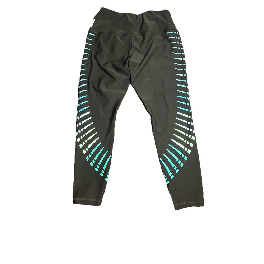 Reebok Speedwick Leggings Women Sz(M) Multicolor Logo